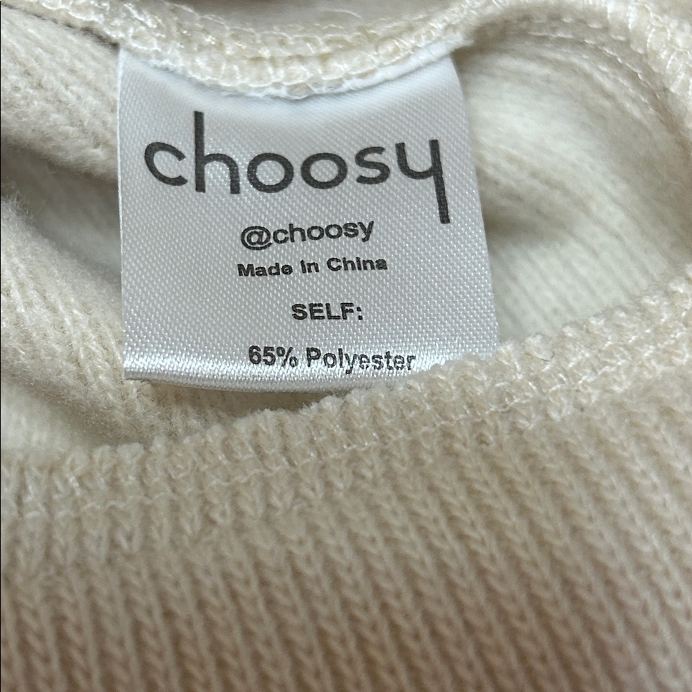 Choosy Oversized Boyfriend Sweater
Size M NWT - Picture 5 of 7